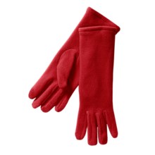Betmar Longer Fleece Gloves (For Women) in Red - Closeouts
