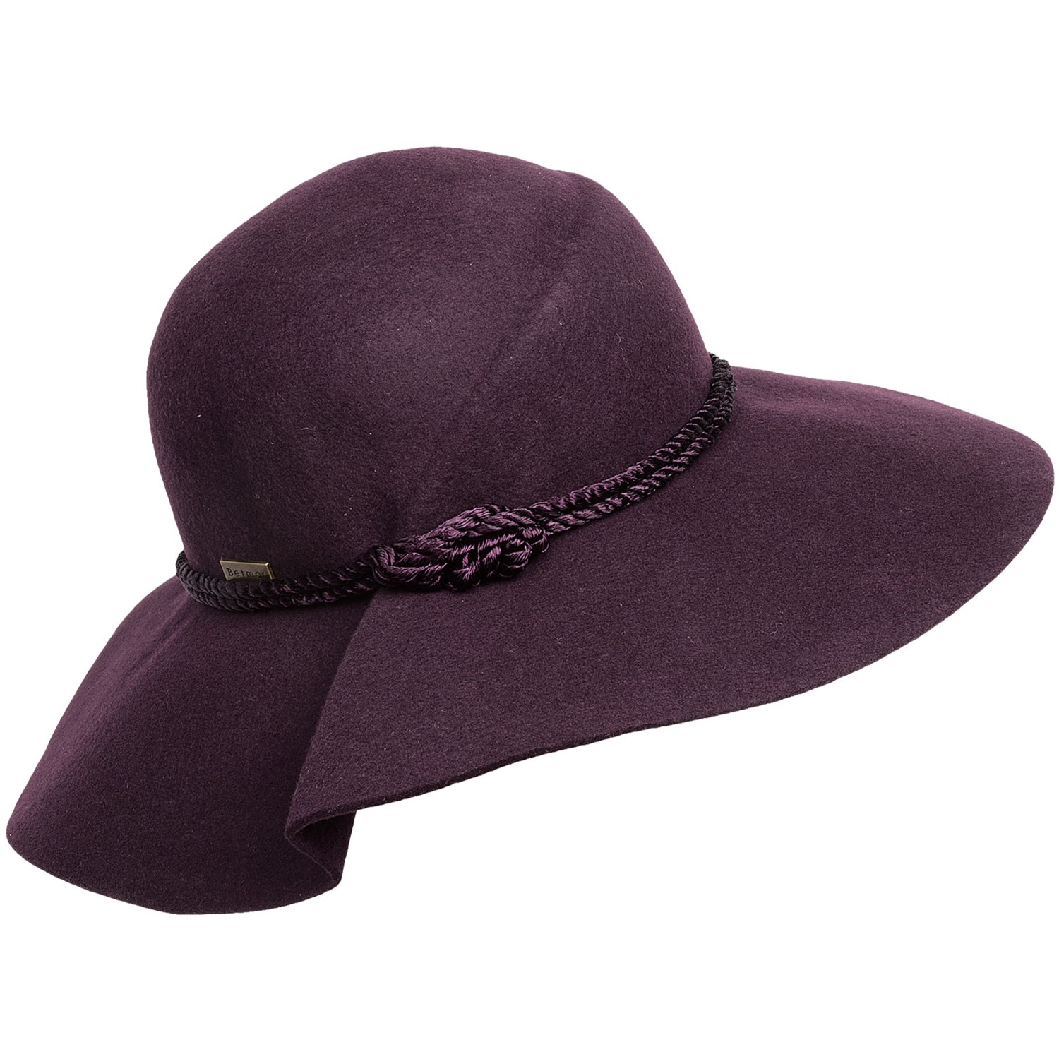 Betmar Maple Wool Felt Hat Floppy Brim (For Women) Save 53