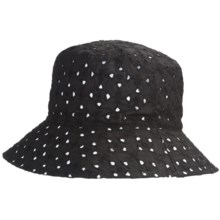 Betmar Pastoral Romance Mimosa Hat - UPF 50+ (For Women) in Black/White - Closeouts