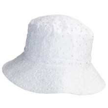 Betmar Pastoral Romance Mimosa Hat - UPF 50+ (For Women) in White/White - Closeouts