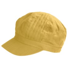 Betmar Pleated-Crown Cap (For Women) in Buttercup - Closeouts