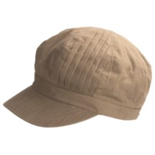 Betmar Pleated-Crown Cap (For Women) in Natural - Closeouts
