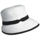 Betmar Scallop Braid Visor Cap (For Women)