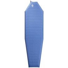 Big Agnes Two Track Self-Inflating Sleeping Pad - 1.5”, Mummy in Deep Blue - Closeouts