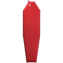 Big Agnes Two Track Self-Inflating Sleeping Pad - 2”, Long Mummy in Dark Red - Closeouts