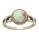 Big Sky Silver Turquoise Wave Ring (For Women)