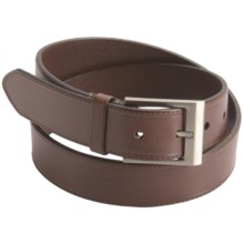 Bill Lavin Leather Belt (For Men) in Burnished Brown - Closeouts