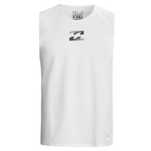 Billabong Amphibious Surf Vest Rash Guard Shirt - Sleeveless (For Men) in White - Closeouts