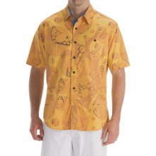 Billabong Andy Davis Bali Shirt - Organic Cotton, Short Sleeve (For Men) in Mustard - Closeouts