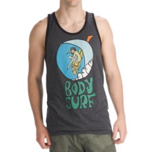 Billabong Andy Davis Body Surf Tank Top - Organic Cotton, Recycled Materials (For Men) in Black Heather - Closeouts