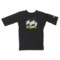 Billabong Creature Rash Guard Shirt - UPF 50, Short Sleeve (For Little Kids) in Black