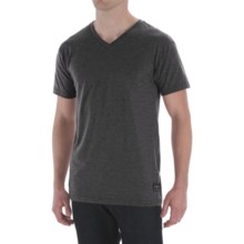 Billabong Essential Shirt - V-Neck, Short Sleeve (For Men) in Black Heather - Closeouts