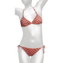 Billabong Kellie String Bikini Swimsuit - 2-Piece (For Women) in Coral - Closeouts