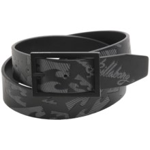 Billabong Manic Belt - Reversible (For Men) in Black - Closeouts
