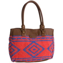 Billabong Muy Bueno Tote Bag - Large (For Women) in Bikini Red - Closeouts