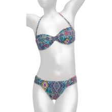 Billabong Reina Bikini Swimsuit - 2-Piece, Bandeu, Low Rise (For Women) in Turquoise - Closeouts
