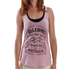 Billabong She Said So Tank Top - Relaxed Fit (For Women) in Ash Rose - Closeouts