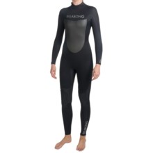 Billabong Synergy 302 GBS Wetsuit - 3/2mm (For Women) in Black - Closeouts