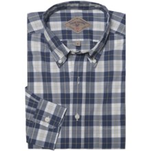 Bills Khakis Davidson Plaid Shirt - Long Sleeve (For Men) in Navy - Closeouts