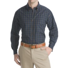 Bills Khakis Harrison Plaids Shirt - Long Sleeve (For Men) in Navy - Closeouts