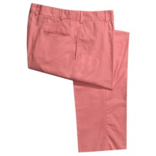 Bills Khakis M1 Cotton Poplin Pants - Flat Front (For Men) in Weathered Red - Closeouts