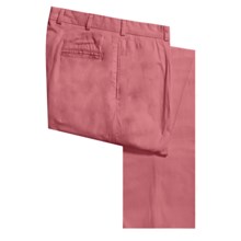 Bills Khakis M1P Cotton Poplin Pants - Pleated (For Men) in Weathered Red - Closeouts