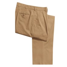 Bills Khakis M1P Nubuck Chamois Cloth Pants - Forward Pleats (For Men) in Nutmeg - Closeouts