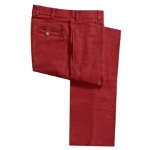 Bills Khakis M2 Moleskin Pants - Flat Front (For Men) in Claret - Closeouts