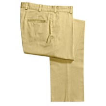 Bills Khakis M2 Vintage Cotton Twill Pants - Flat Front (For Men) in Mello Yellow - Closeouts