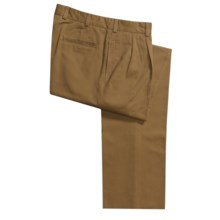 Bills Khakis M2P Cotton Twill Pants - Pleated (For Men) in Leather - Closeouts