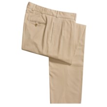 Bills Khakis M2P Driving Twill Pants - Reverse Pleat, Standard Fit (For Men) in Khaki - Closeouts