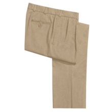 Bills Khakis M2P Gabardine Pants - Worsted Wool, Reverse Pleats (For Men) in Khaki - Closeouts