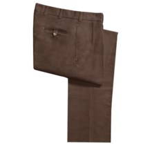 Bills Khakis M2P Moleskin Pants - Pleated (For Men) in Chocolate - Closeouts