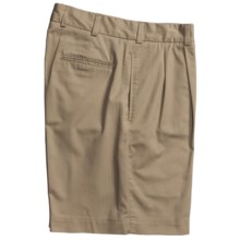 Bills Khakis M2P Tropical Twill Shorts -Reverse Pleat (For Men) in Khaki - Closeouts