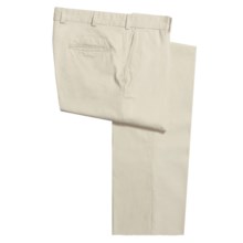 Bills Khakis M3 Poplin Pants - Flat Front, Cotton (For Men) in Stone - Closeouts