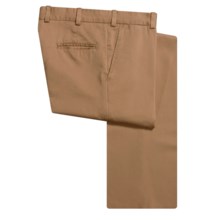 Bills Khakis M3 Vintage Twill Pants - Flat Front, Cotton (For Men) in Bark - Closeouts
