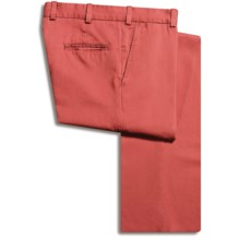 Bills Khakis M3 Vintage Twill Pants - Flat Front, Cotton (For Men) in Weathered Red - Closeouts