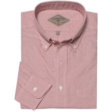 Bills Khakis Narragansett Check Shirt - Long Sleeve (For Men) in Berry - Closeouts