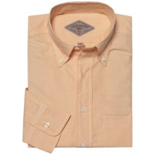 Bills Khakis Narragansett Check Shirt - Long Sleeve (For Men) in Tangerine - Closeouts
