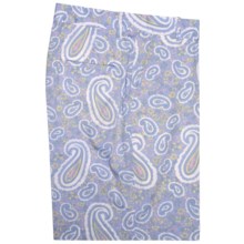 Bills Khakis Parker Bohemian Paisley Shorts (For Men) in Blue - Closeouts