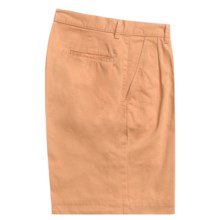 Bills Khakis Parker Island Twill Shorts - Pleated (For Men) in Coral - Closeouts