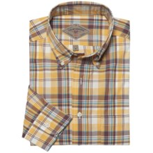 Bills Khakis Patterson Plaid Shirt - Long Sleeve (For Men) in Barley Plum - Closeouts