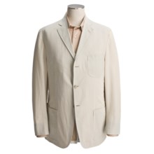 Bills Khakis Pinpoint Seersucker Sport Coat (For Men) in Khaki/Cream - Closeouts