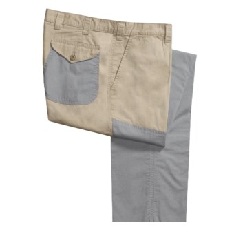 Bills Khakis Poplin Crawford Pants - Flat Front (For Men) in Khaki
