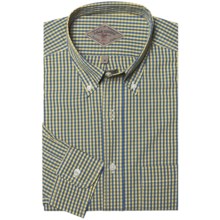 Bills Khakis Preston Check Shirt - Long Sleeve (For Men) in Lemon - Closeouts