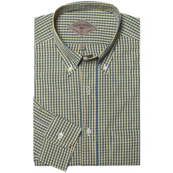 Bills Khakis Preston Check Shirt - Long Sleeve (For Men) in Lemon