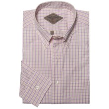 Bills Khakis Summer Check Shirt - Long Sleeve (For Men) in Pink - Closeouts