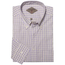 Bills Khakis Summer Check Shirt - Long Sleeve (For Men) in Plum - Closeouts