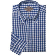 Bills Khakis Summer Gingham Shirt - Long Sleeve (For Men) in Blueberry - Closeouts