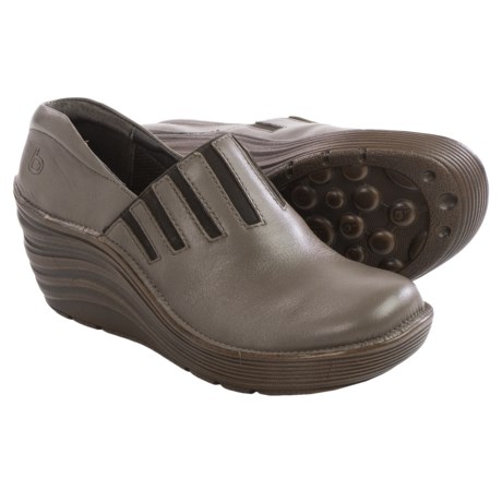 Bionica Coast Wedge Clogs Leather (For Women)